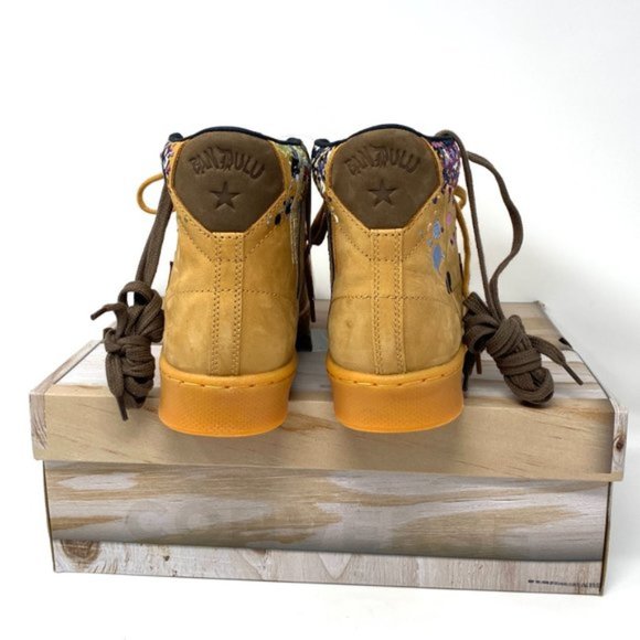 💖MEGA SALE💖Converse X Bandulu Shoes Men's Pro Leather Mid Honey Suede 169908C - Picture 7 of 9